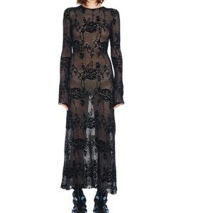 NWT New Collina Strada x Vitelli Yuri Long Sleeve Sweater Dress Size Small